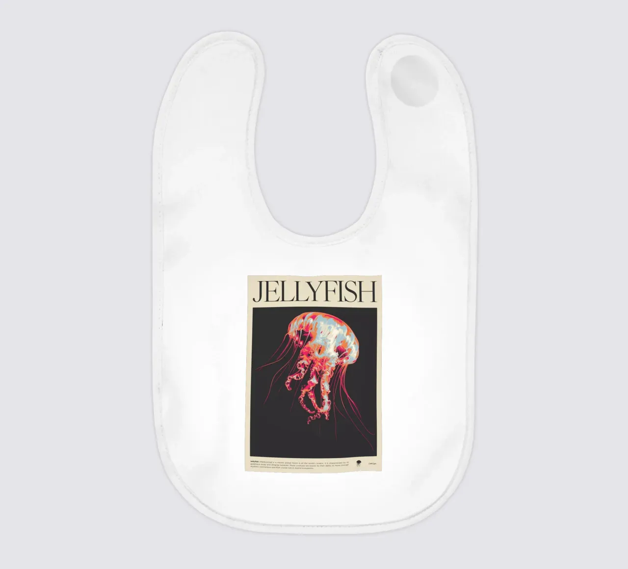 JELLYFISH baby bib by Cranio Dsgn