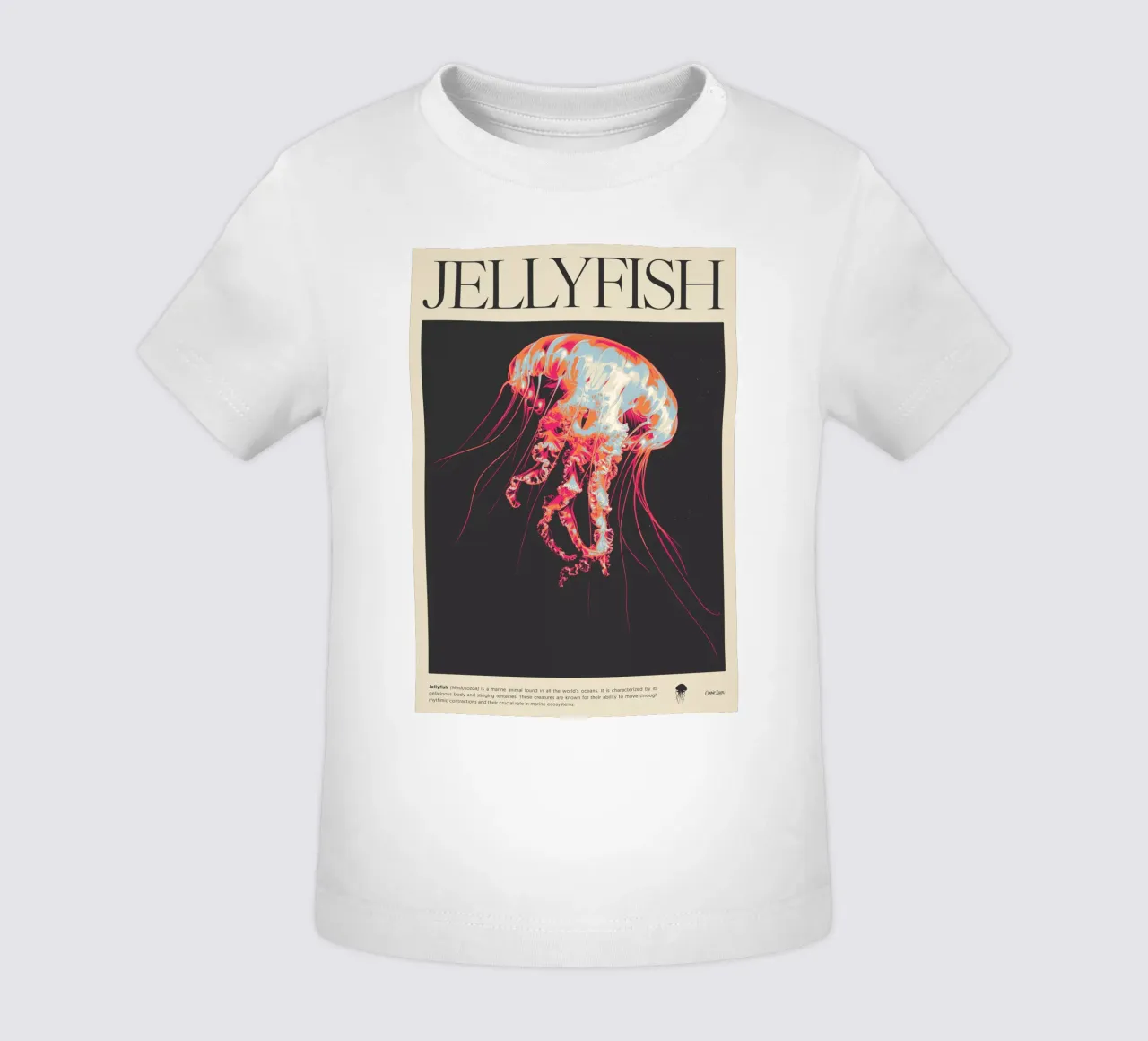JELLYFISH baby t-shirt by Cranio Dsgn