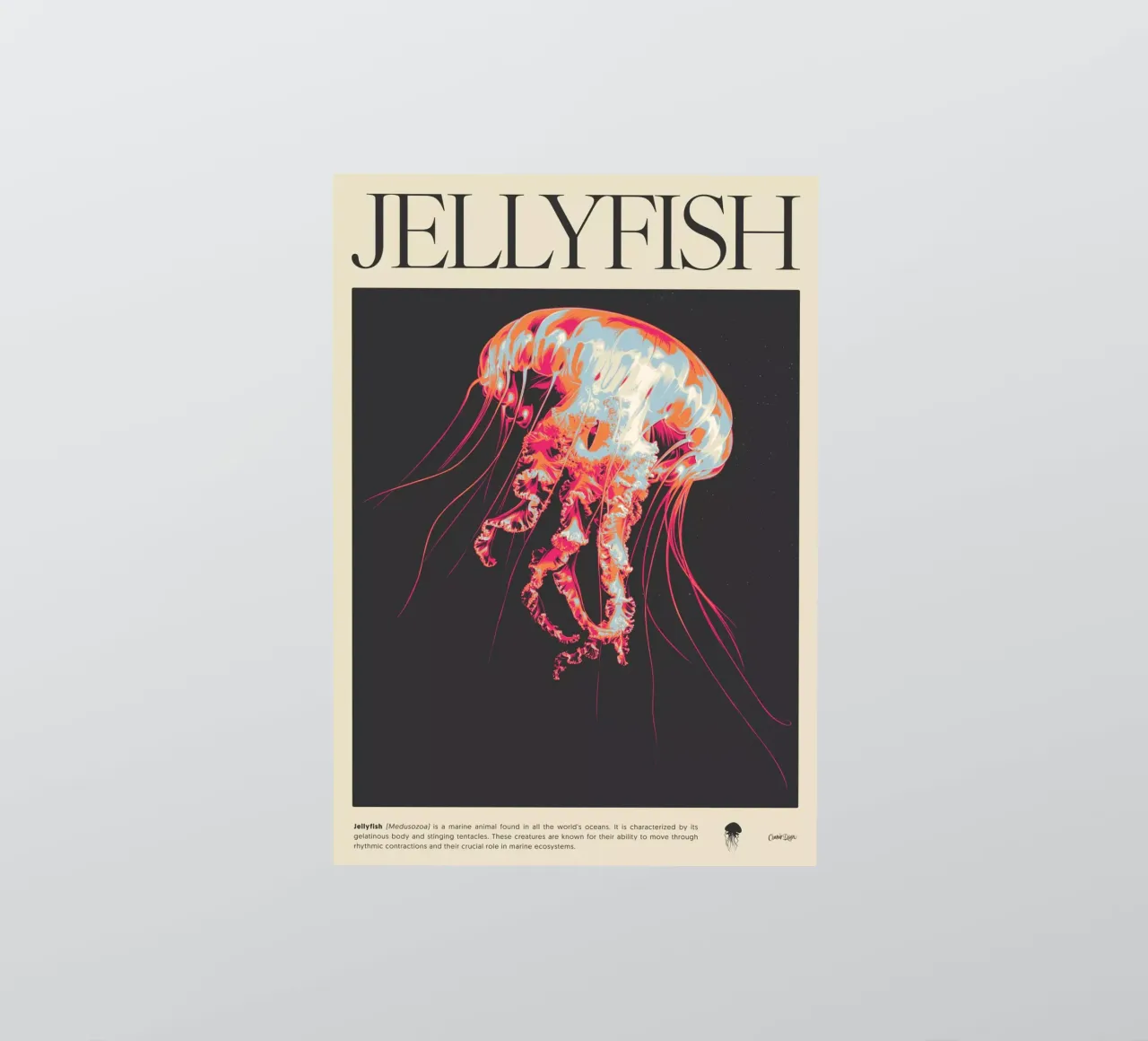 JELLYFISH sticker by Cranio Dsgn