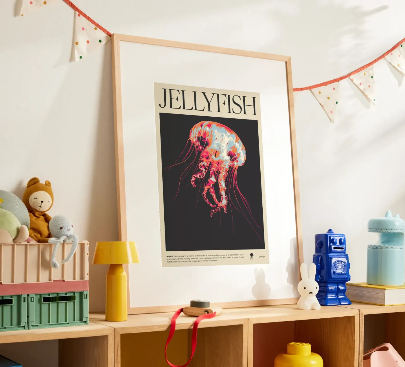 JELLYVIS poster van Cranio Dsgn