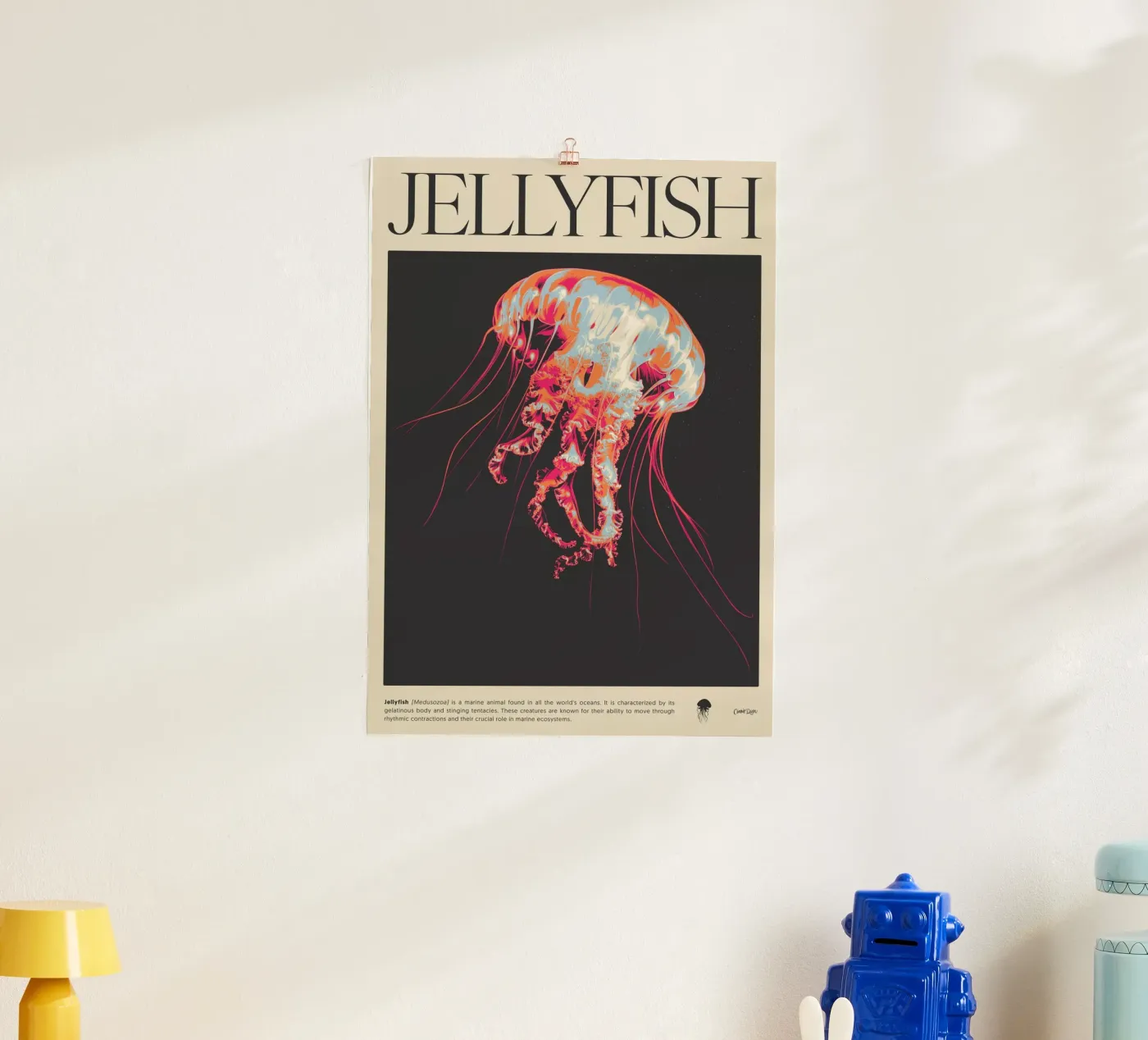 JELLYVIS poster van Cranio Dsgn