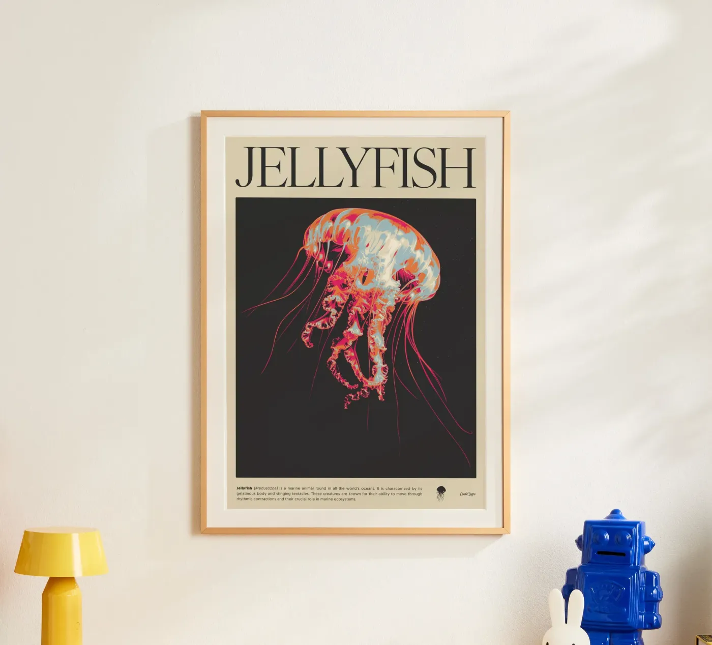 JELLYVIS poster van Cranio Dsgn