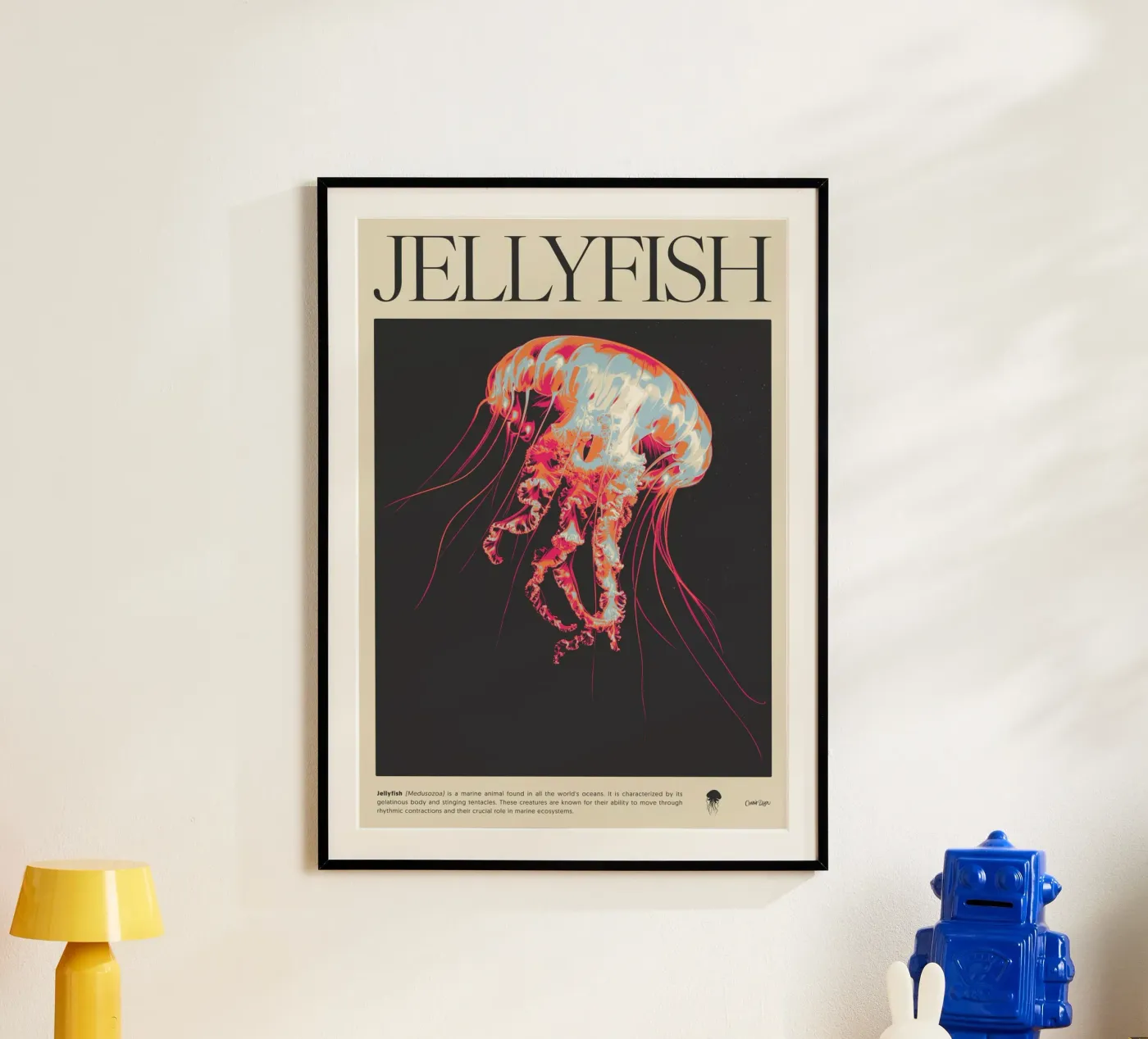 JELLYVIS poster van Cranio Dsgn