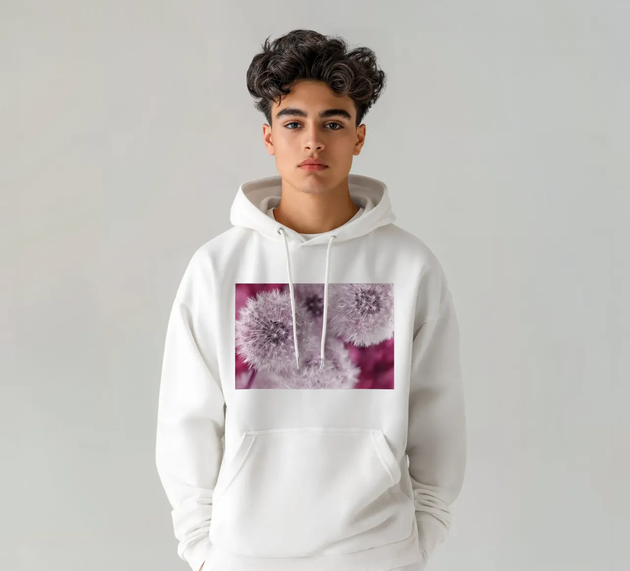 Pusteblumen felpa con cappuccio da Atteloi