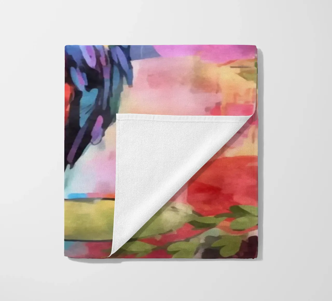 Pappagallo Giungla di fiori tropicali telo mare da Andrea Haase Modern Home