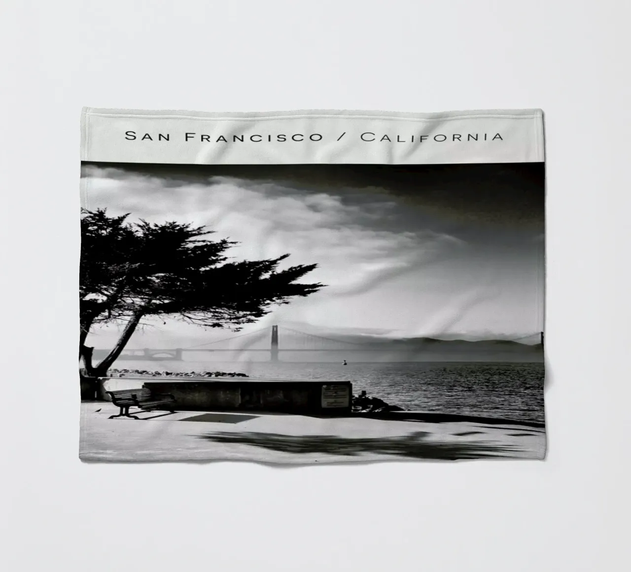 San Fransisco B&W coperta in pile da In Full Color