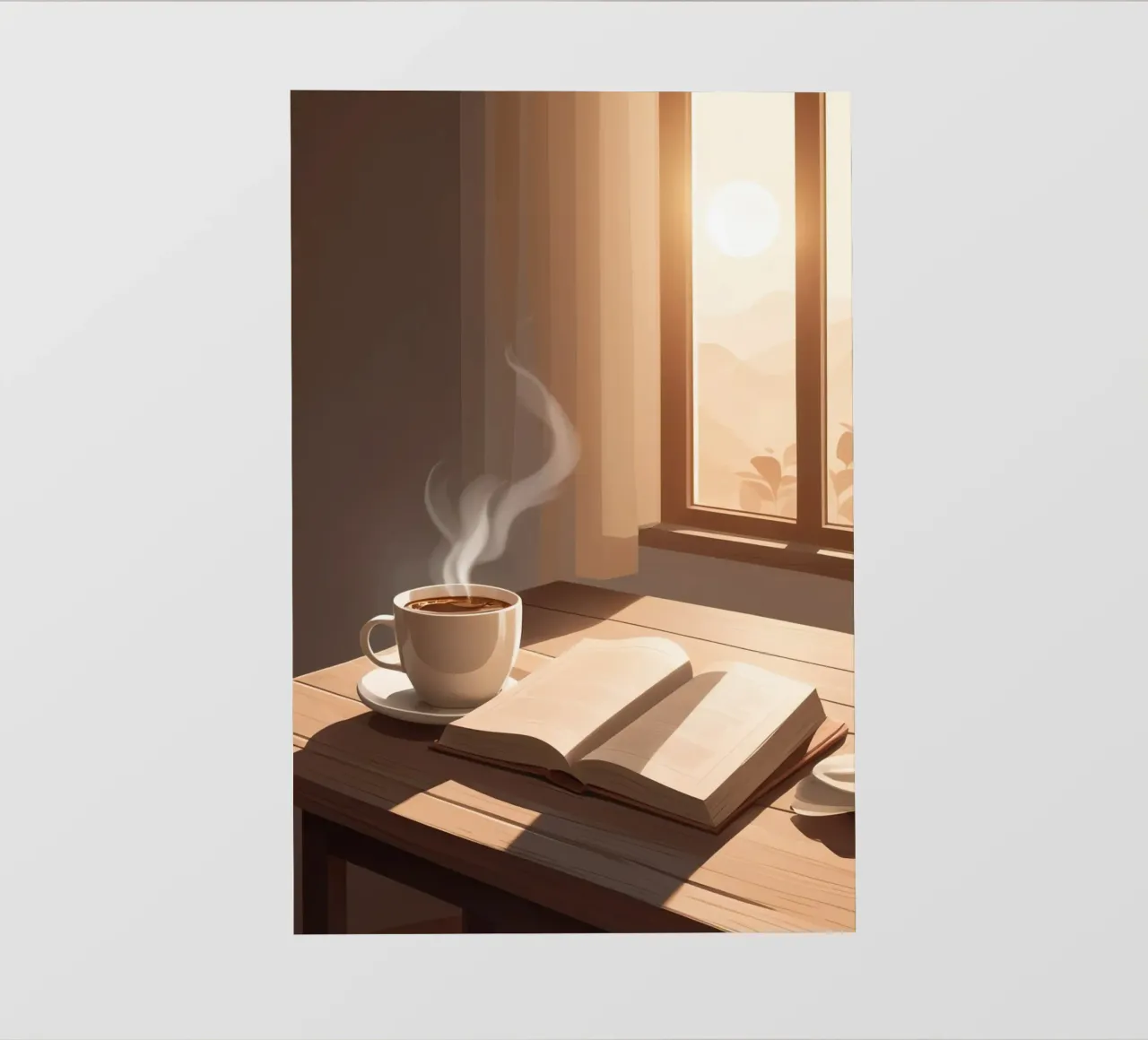 Caffè e capitoli pellicola backlit da Maison Solis