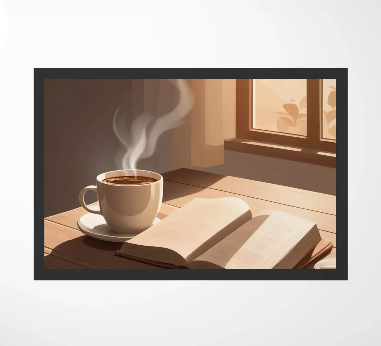 Caffè e capitoli zerbino da Maison Solis