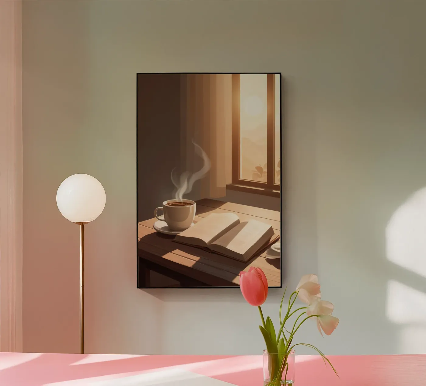 Coffee and Chapters acrylic glass by Maison Solis