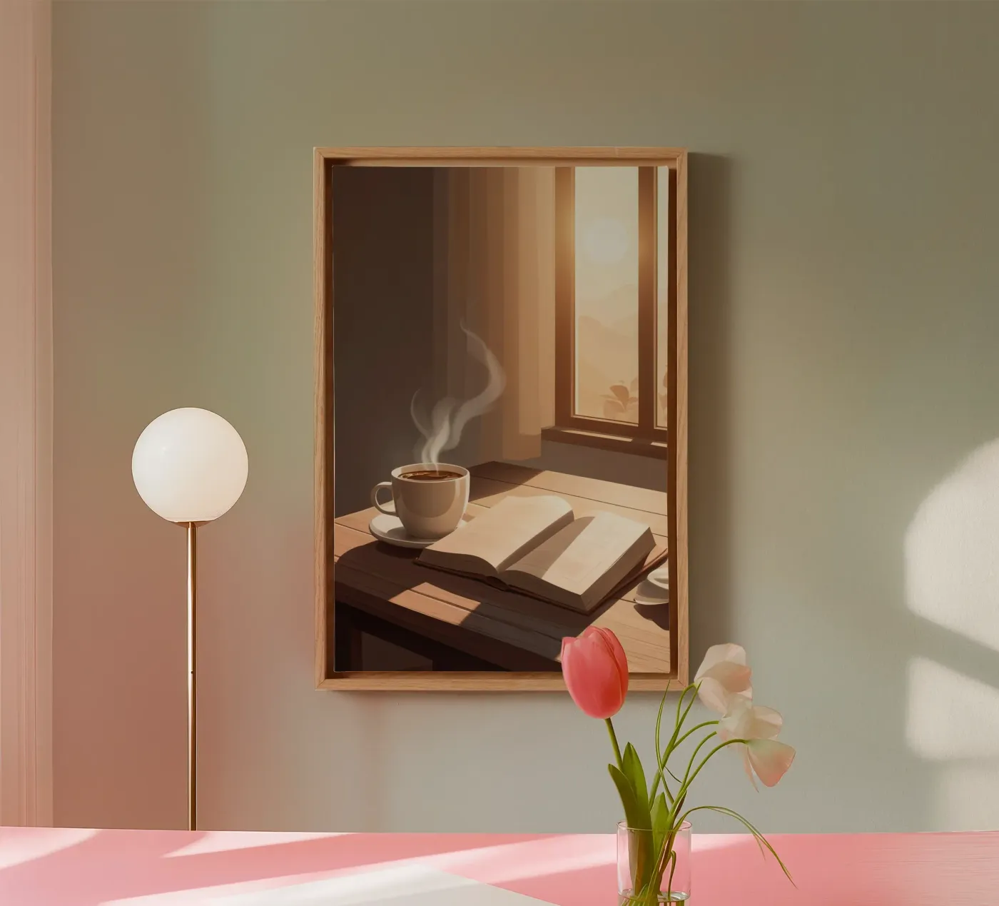 Coffee and Chapters toile de Maison Solis