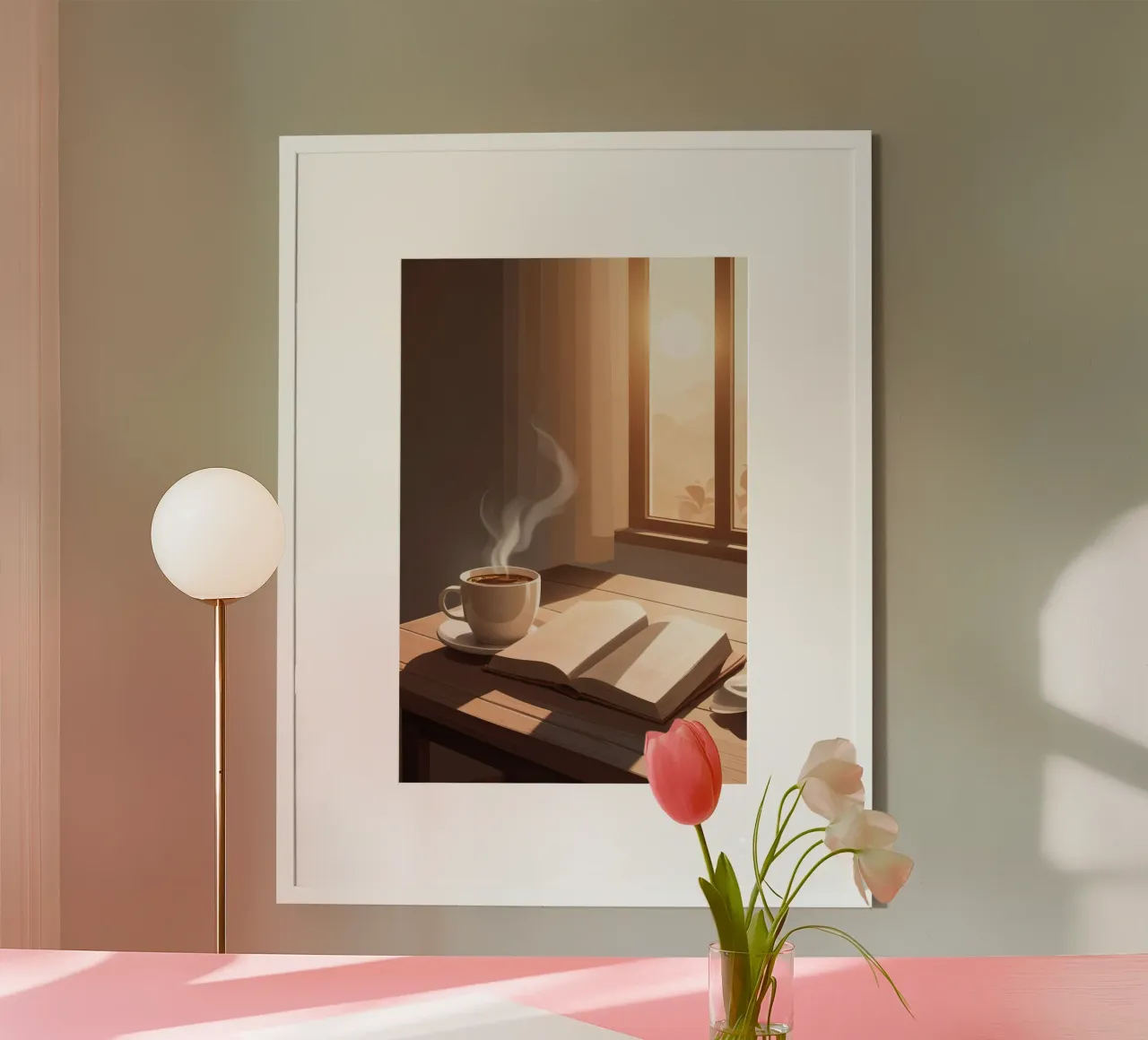 Café et chapitres poster de Maison Solis