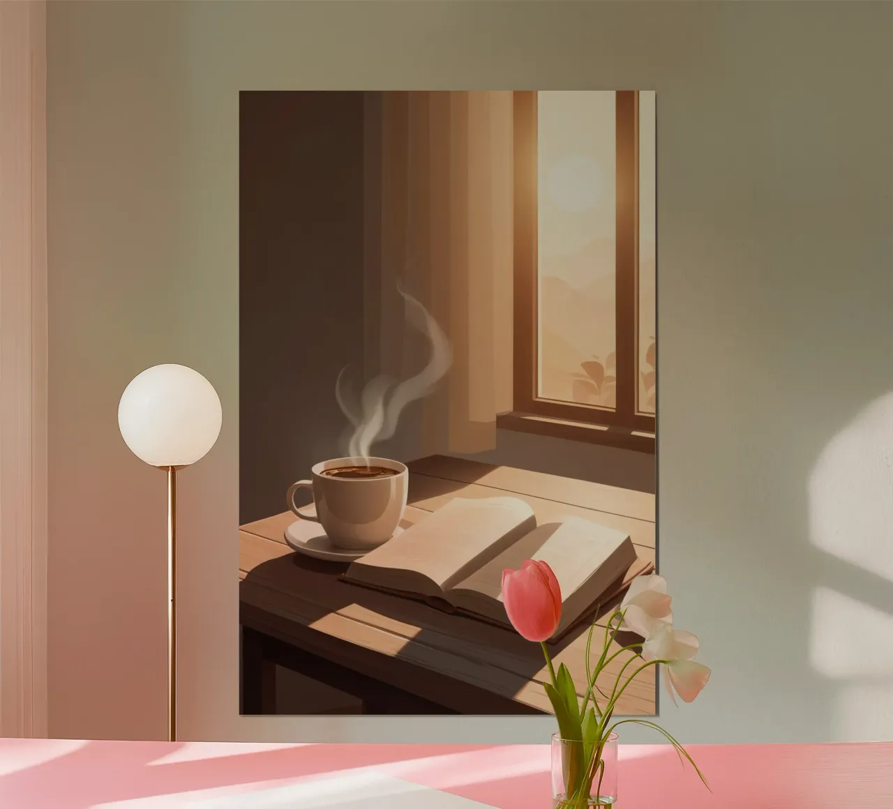 Café et chapitres poster de Maison Solis