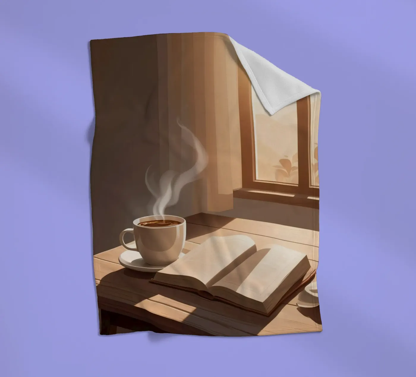 Caffè e capitoli coperta in pile da Maison Solis