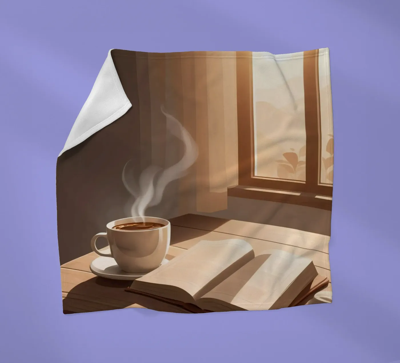 Caffè e capitoli coperta in pile da Maison Solis