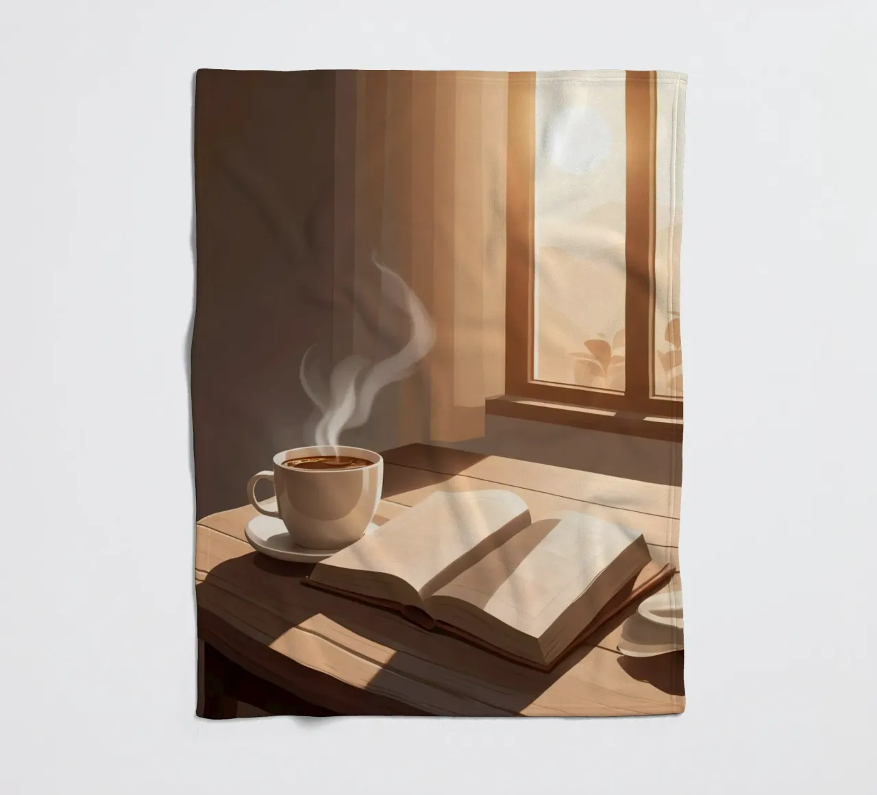 Caffè e capitoli coperta in pile da Maison Solis