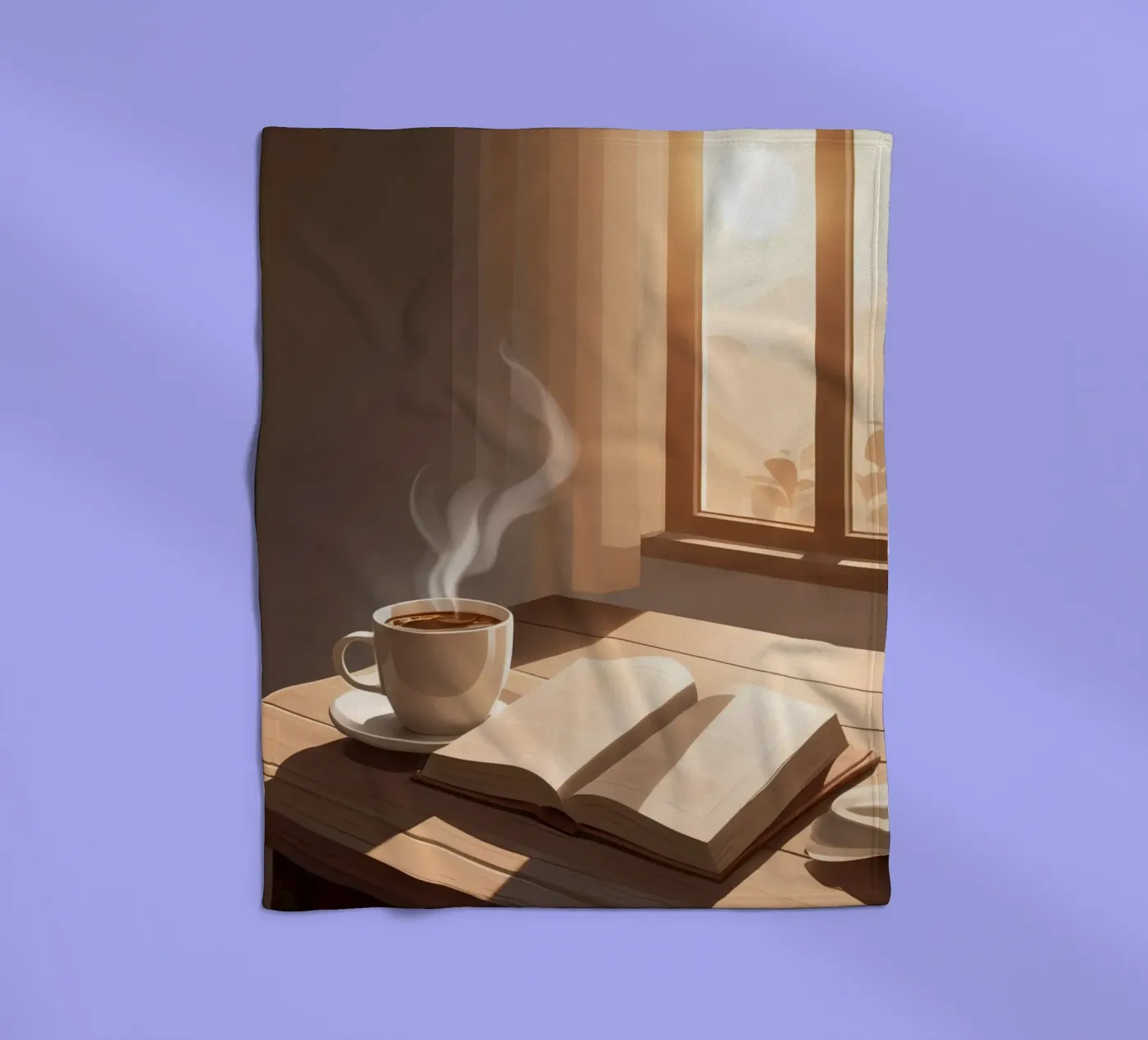 Caffè e capitoli coperta in pile da Maison Solis