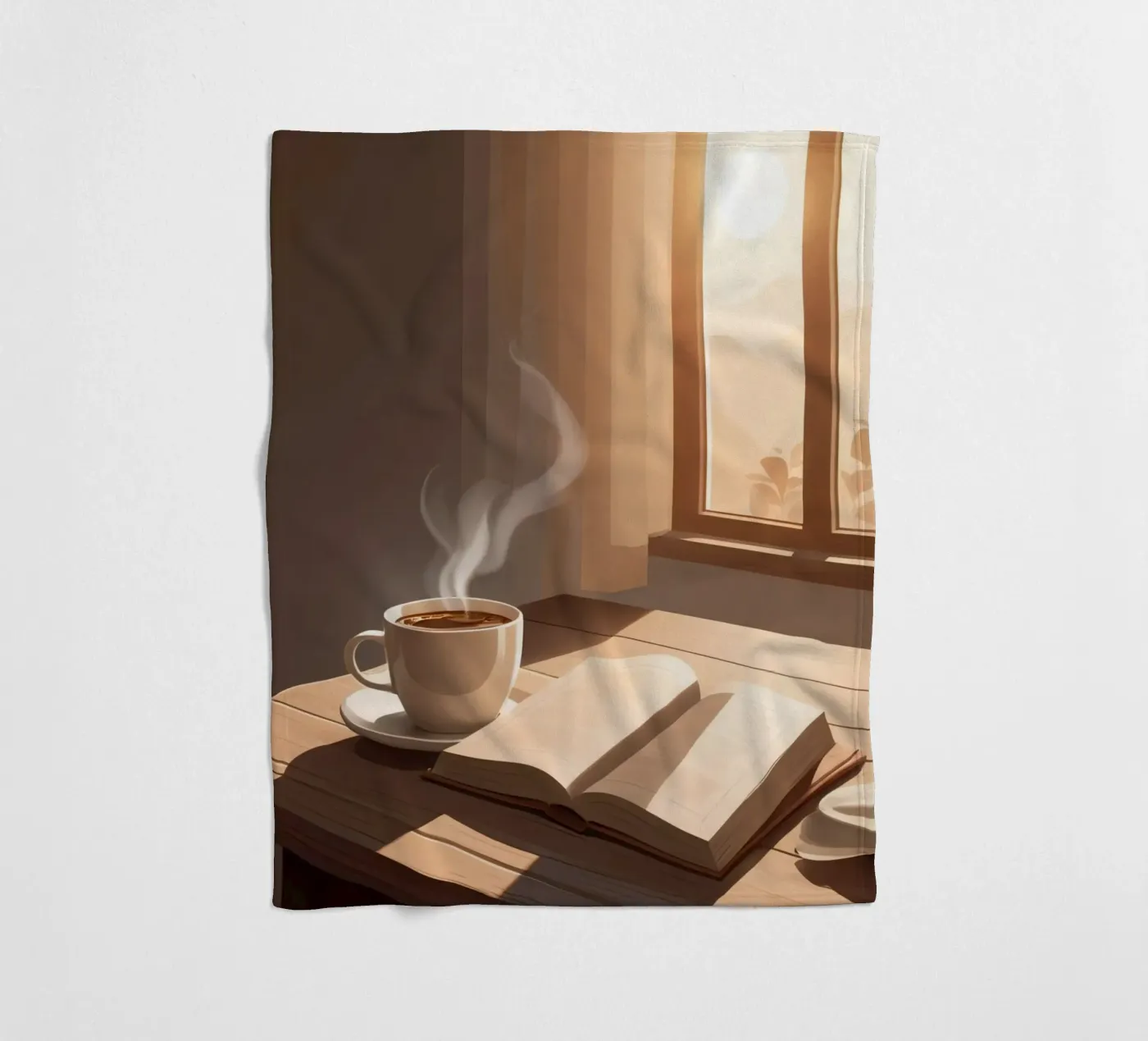 Caffè e capitoli coperta in pile da Maison Solis