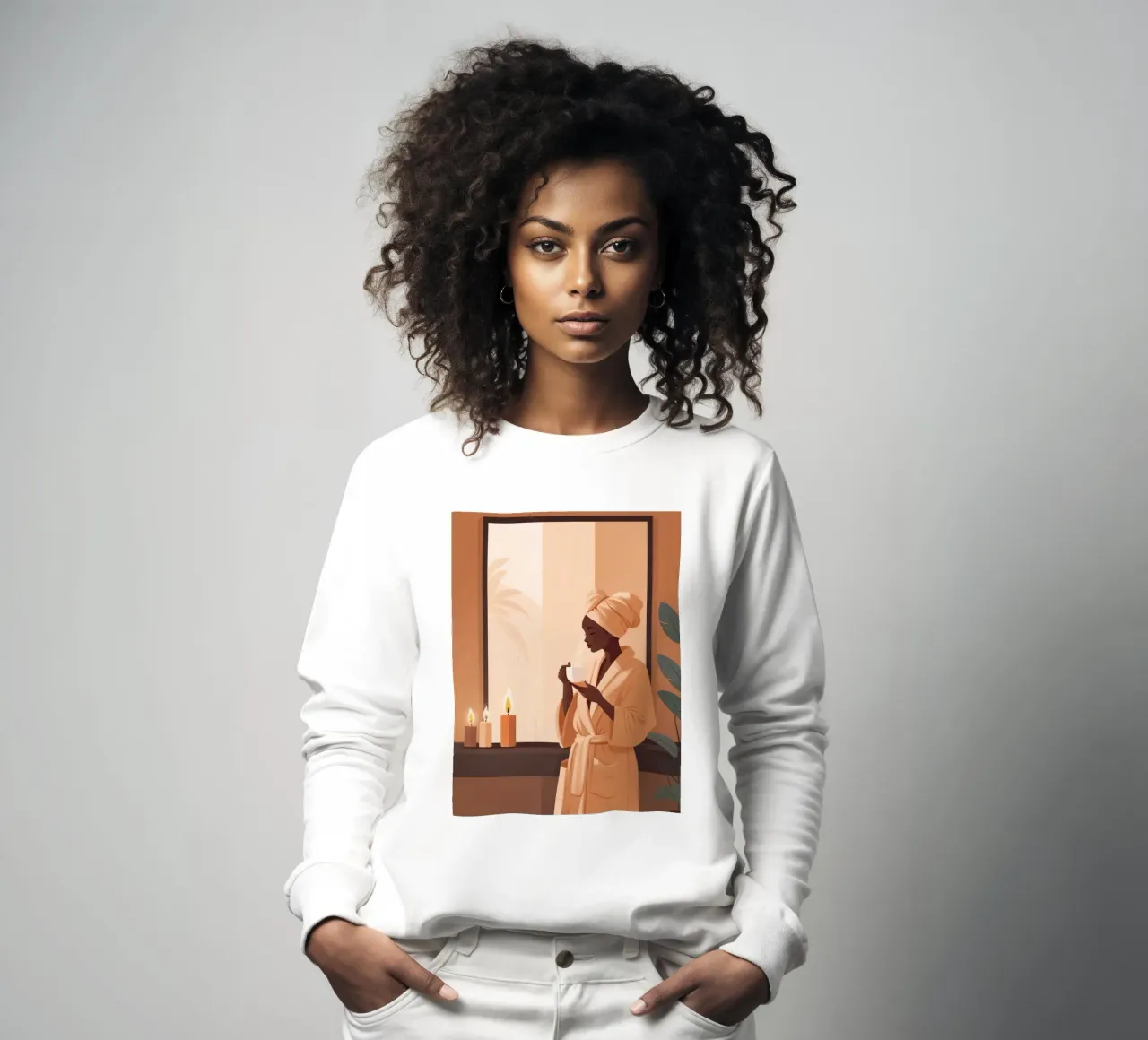 Momenti di serenità felpa da Maison Solis