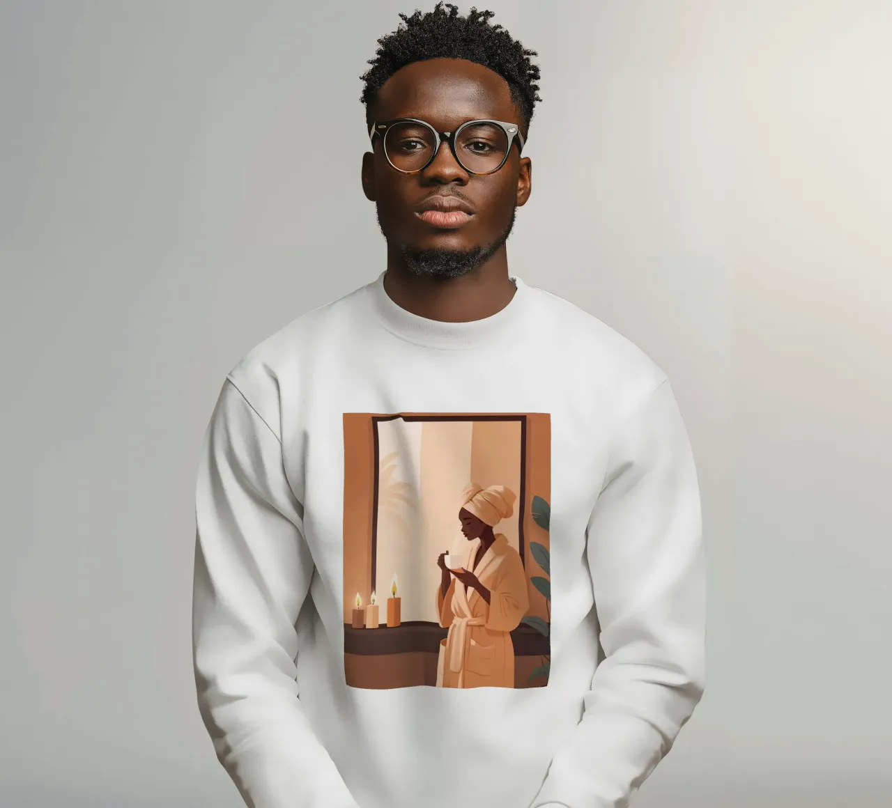 Moments of Serenity sweatshirt by Maison Solis