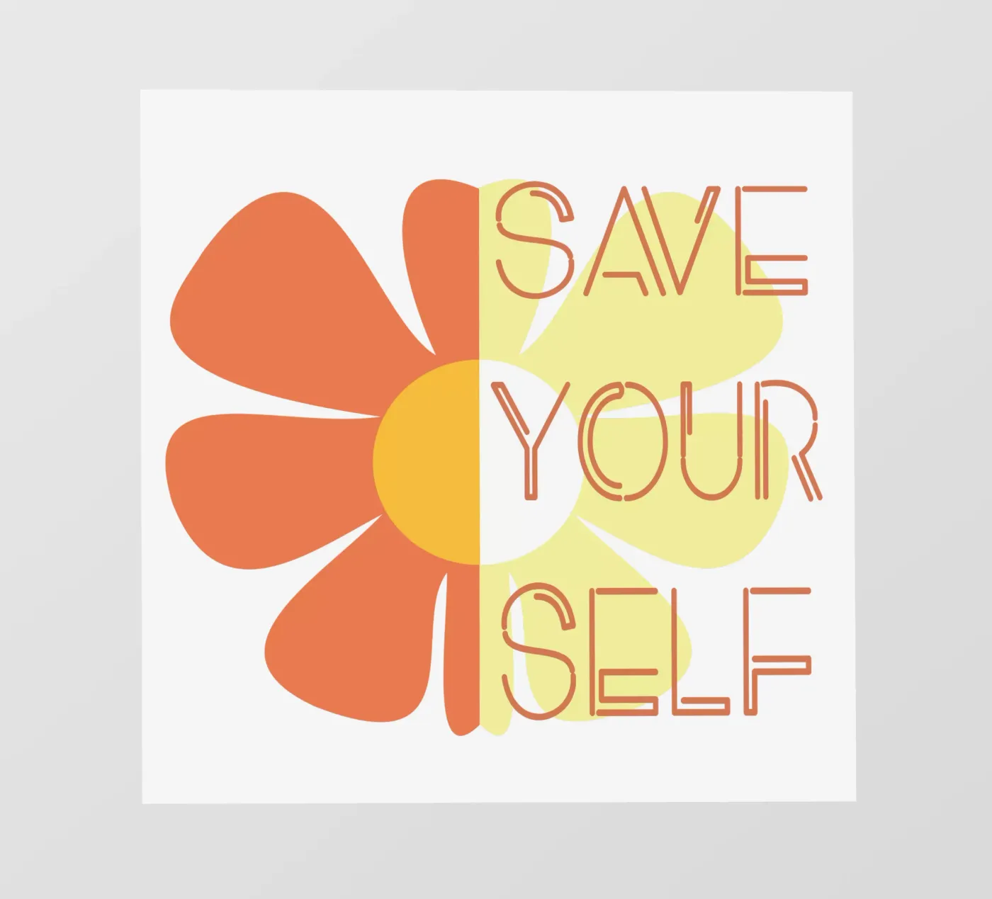 Save yourself backlit folie van LaylaOzFun