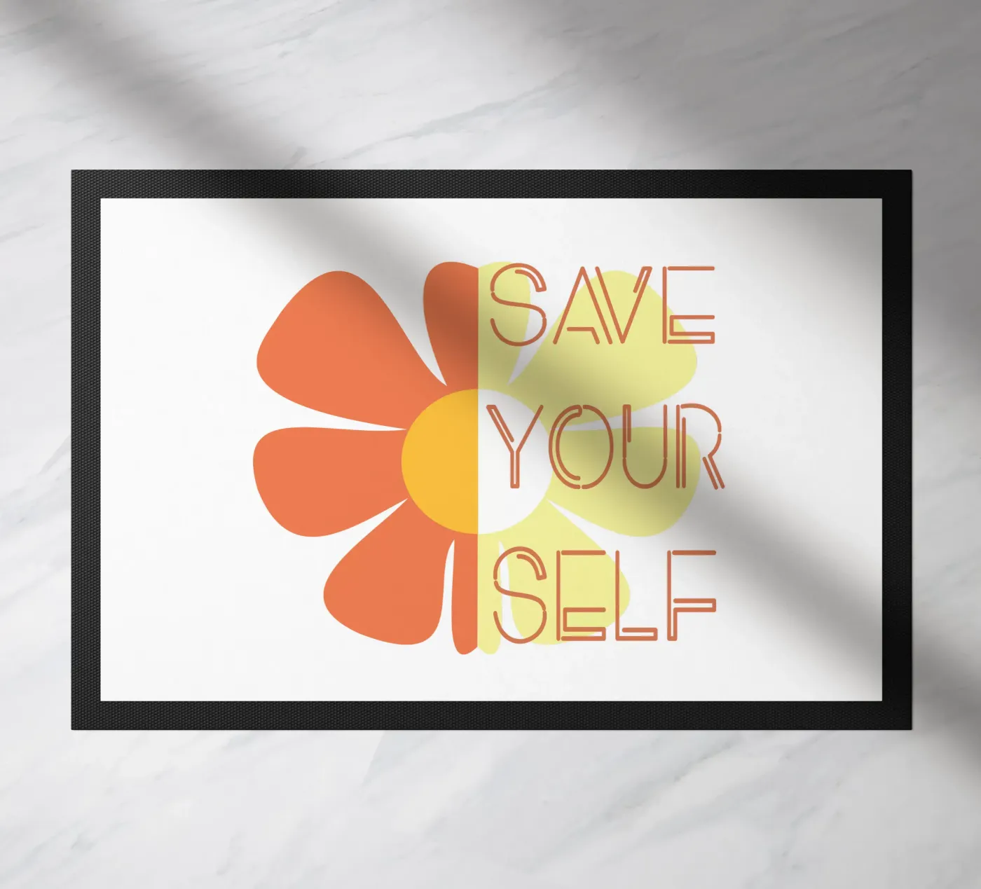 Save yourself deurmat van LaylaOzFun