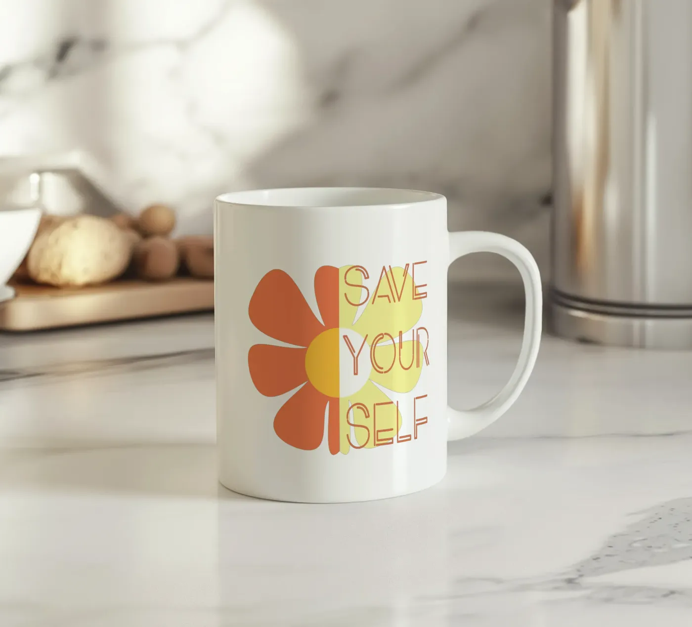 Save yourself ceramic mug by LaylaOzFun