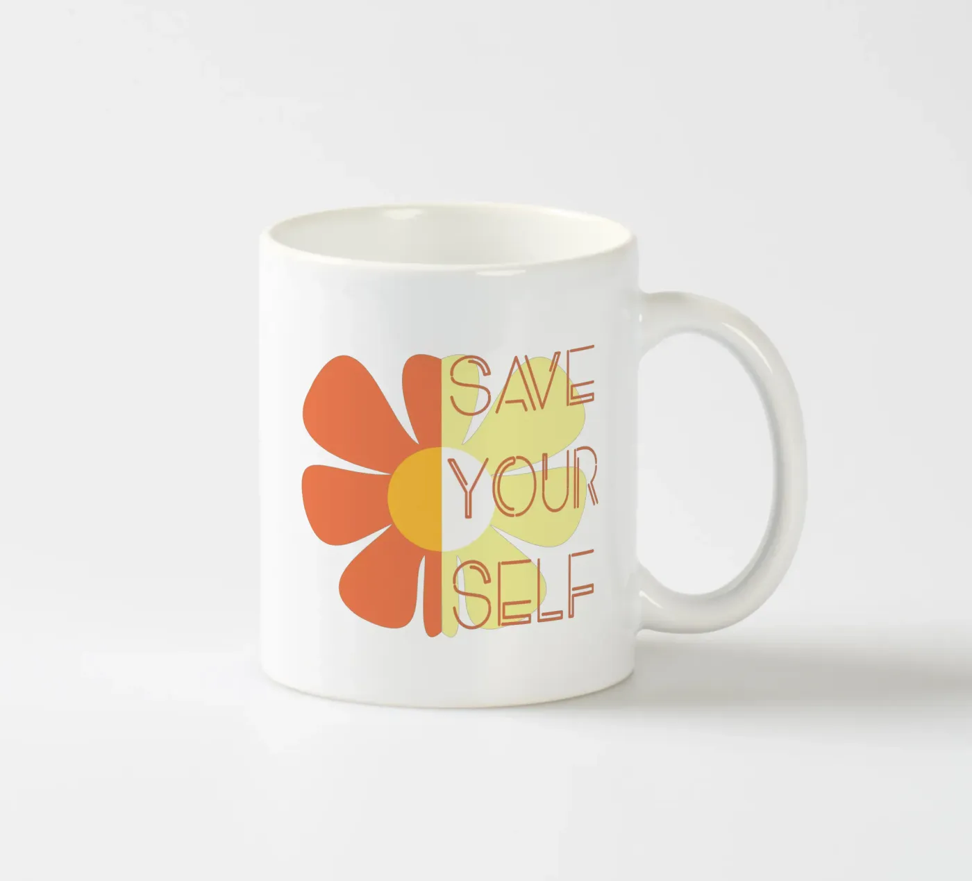 Save yourself ceramic mug by LaylaOzFun