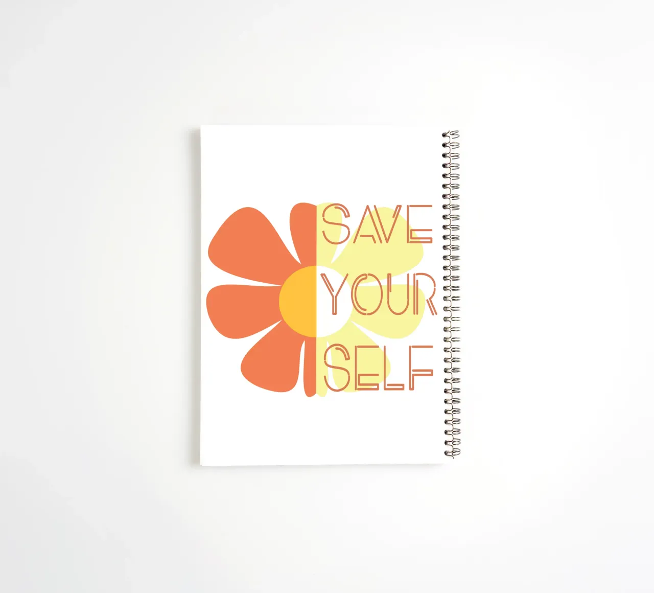 Save yourself spiral notebook by LaylaOzFun
