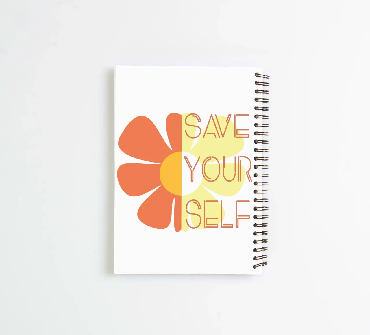 Save yourself spiral notebook by LaylaOzFun