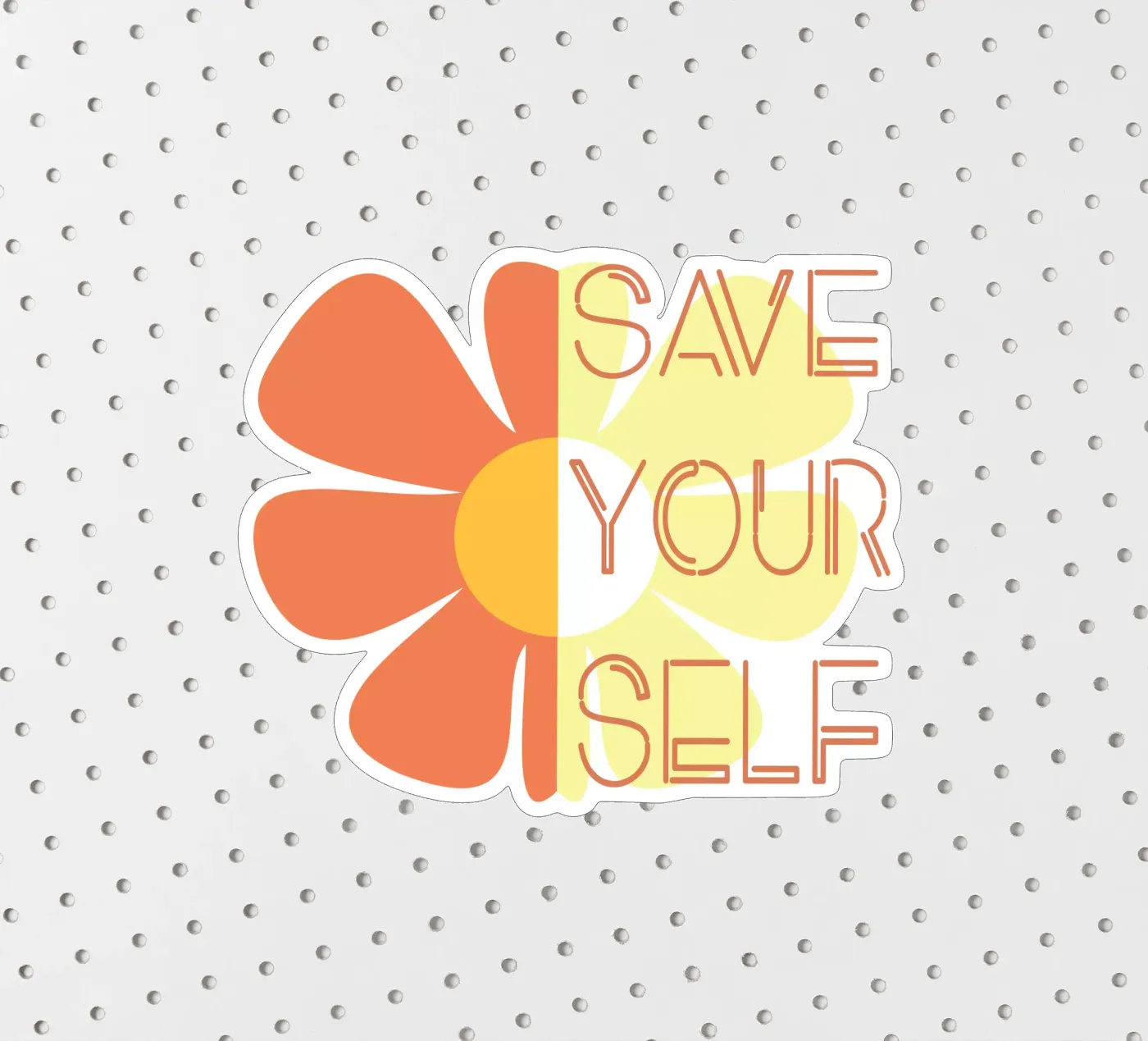 Red jezelf sticker van LaylaOzFun