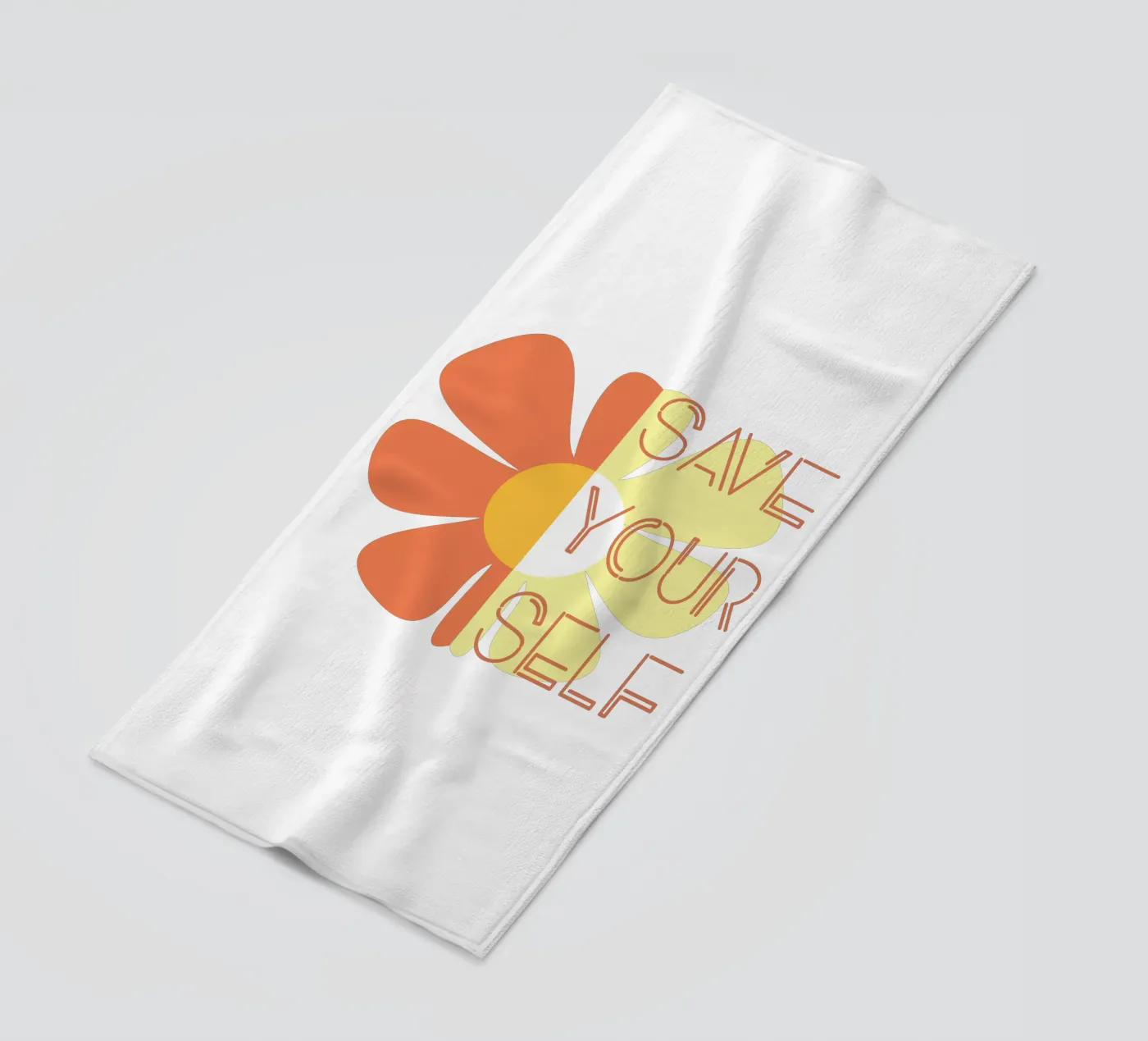 Save yourself strandhanddoek van LaylaOzFun