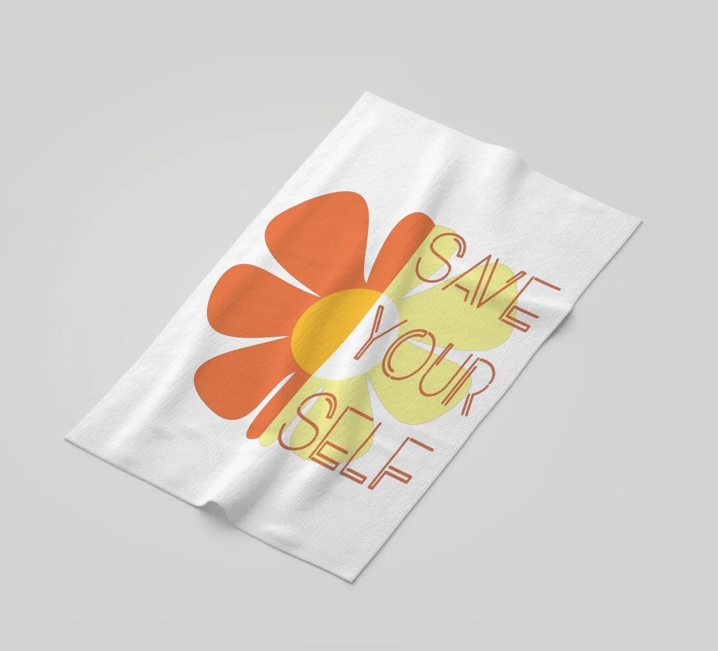 Save yourself strandhanddoek van LaylaOzFun