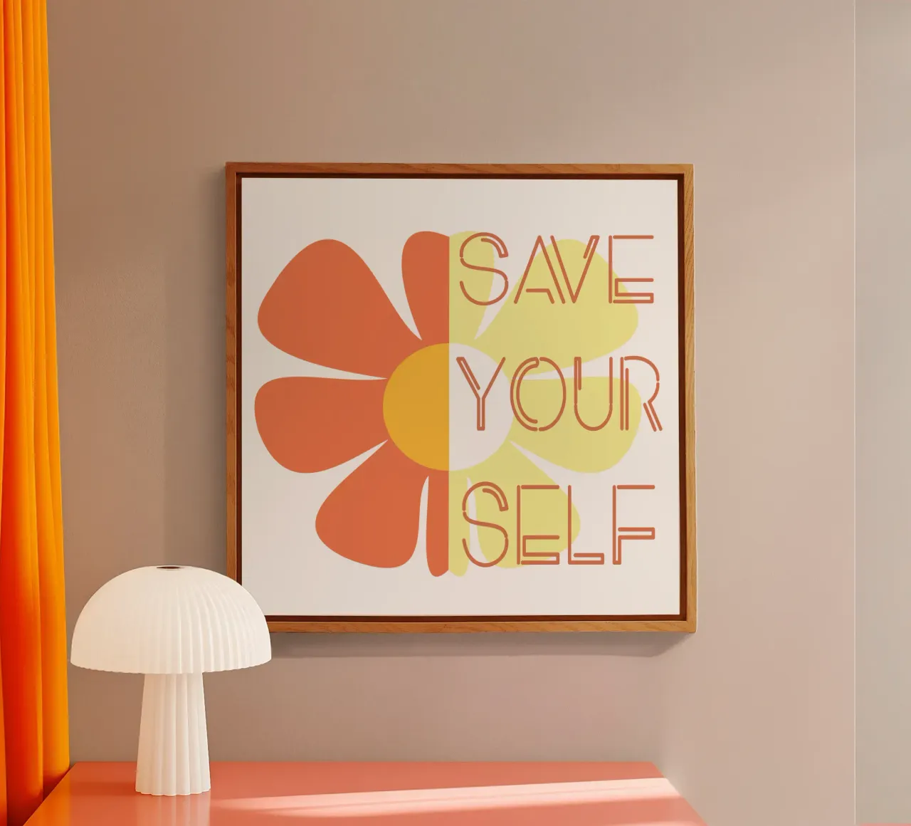 Red jezelf acryl van LaylaOzFun