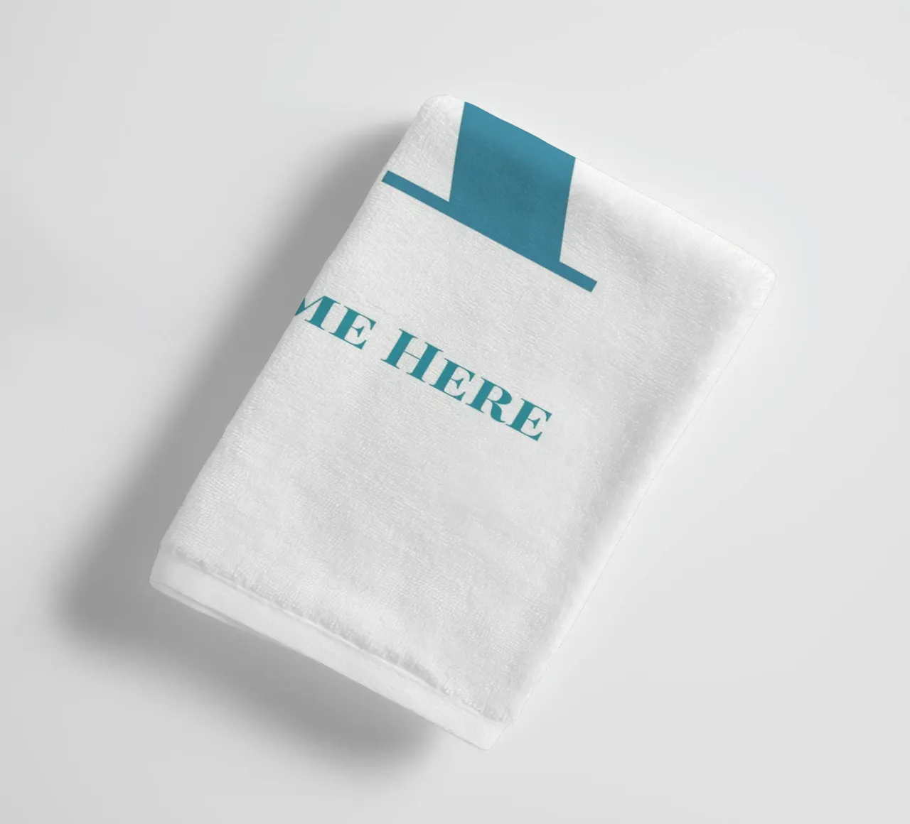 Letter A, Personalized Name Print, Personalized initial towel by The Custom Letter