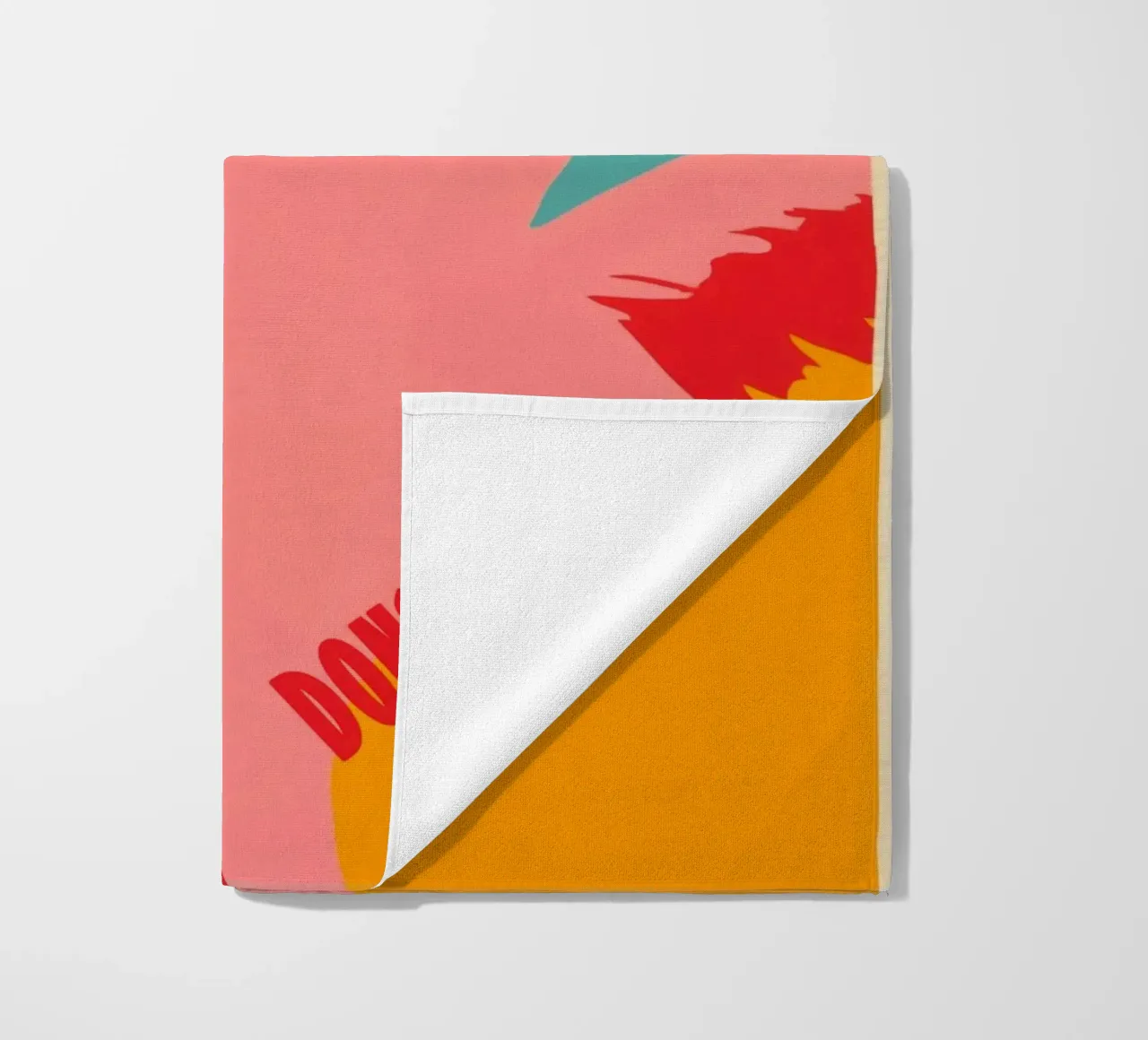 Niente panico e calma in tempi caotici telo mare da Autofocus