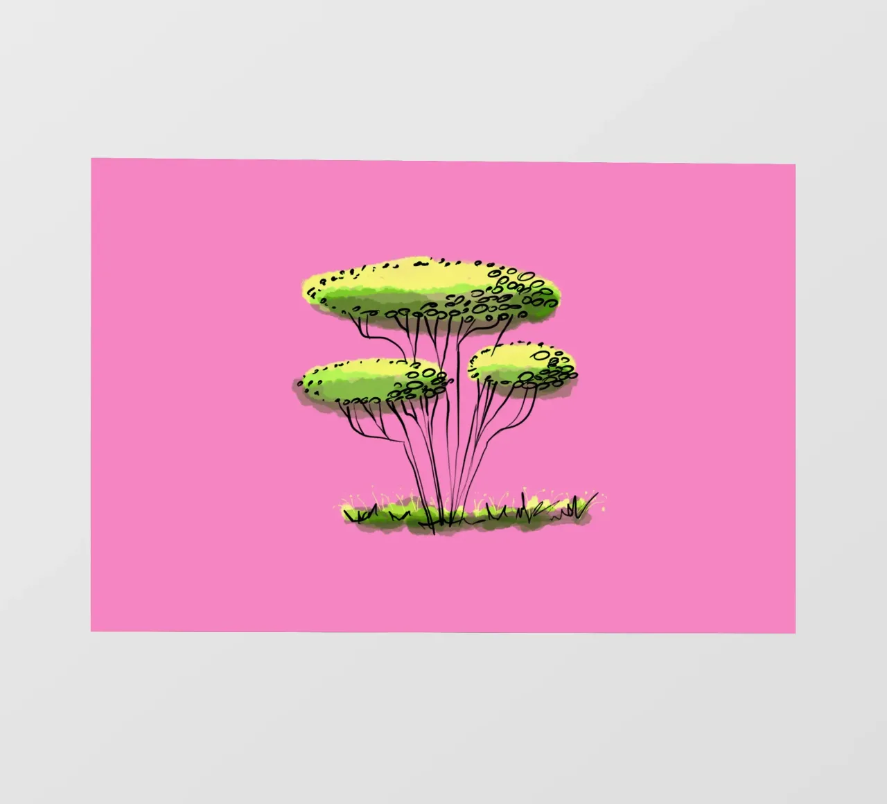 Tree fotobehang van sketch_visual_studio