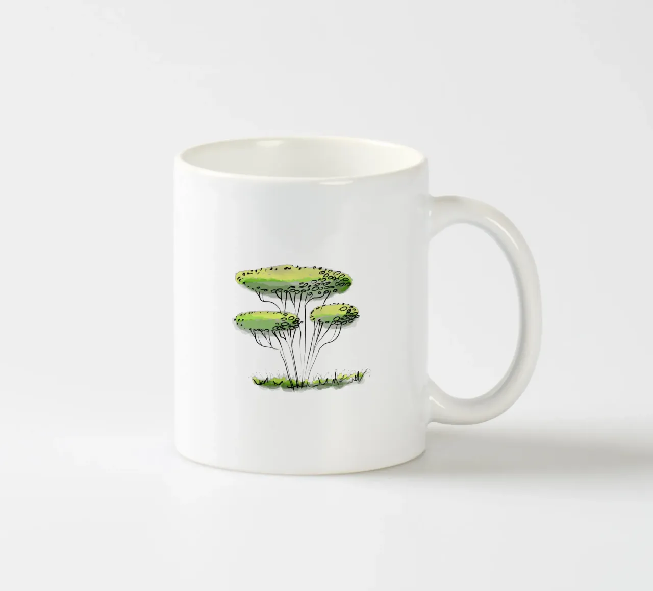 Tree ceramic mug by sketch_visual_studio