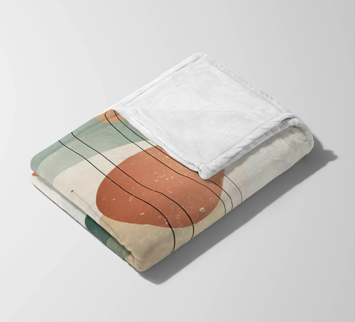 Winter Orbits coperta in pile da Geometrica