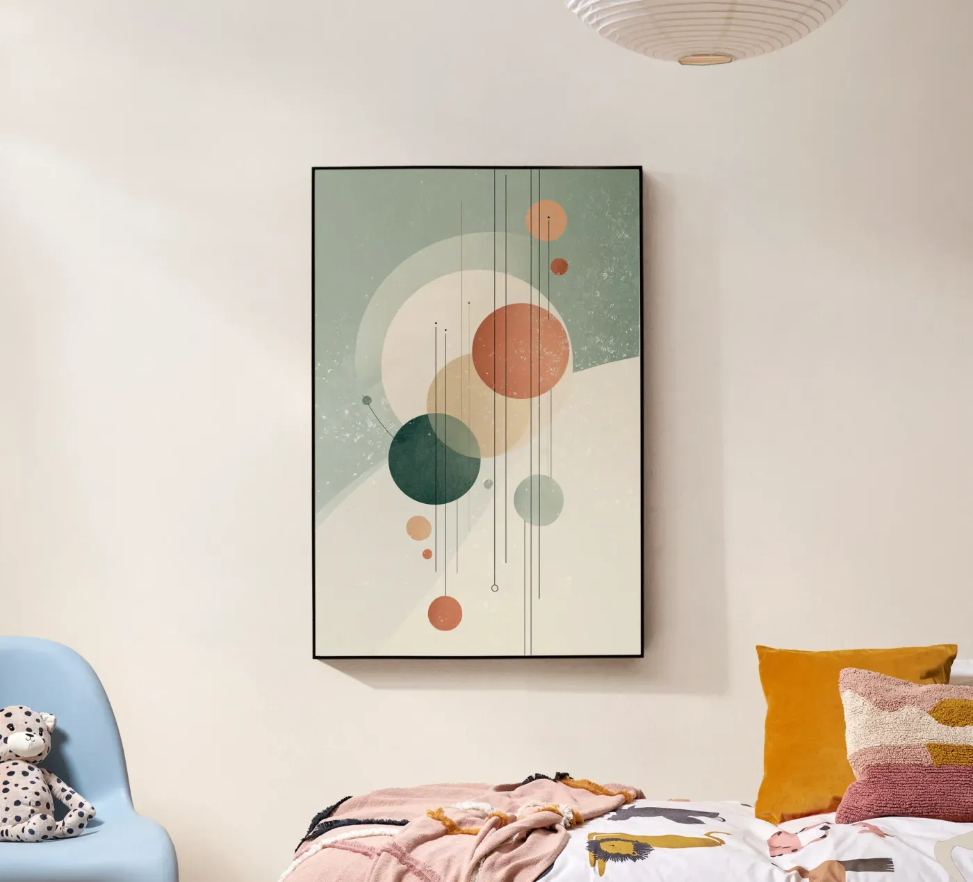 Winter Orbits acrylic glass by Geometrica