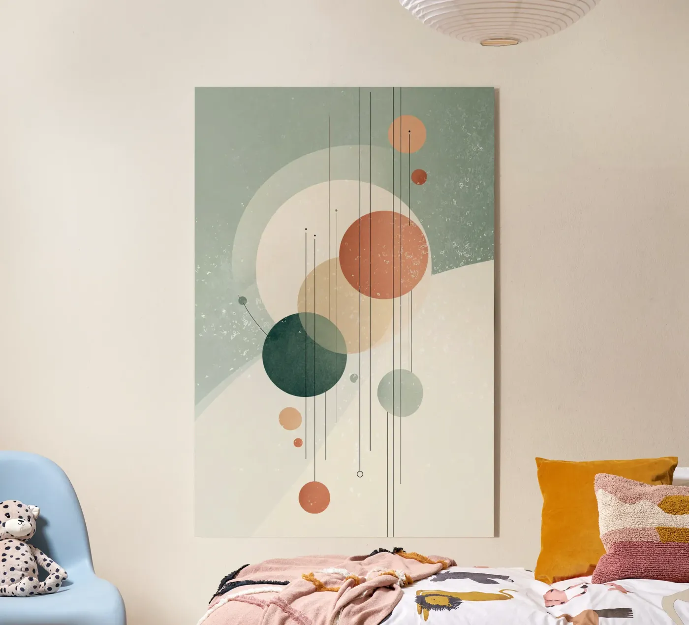Winter Orbits acrylic glass by Geometrica