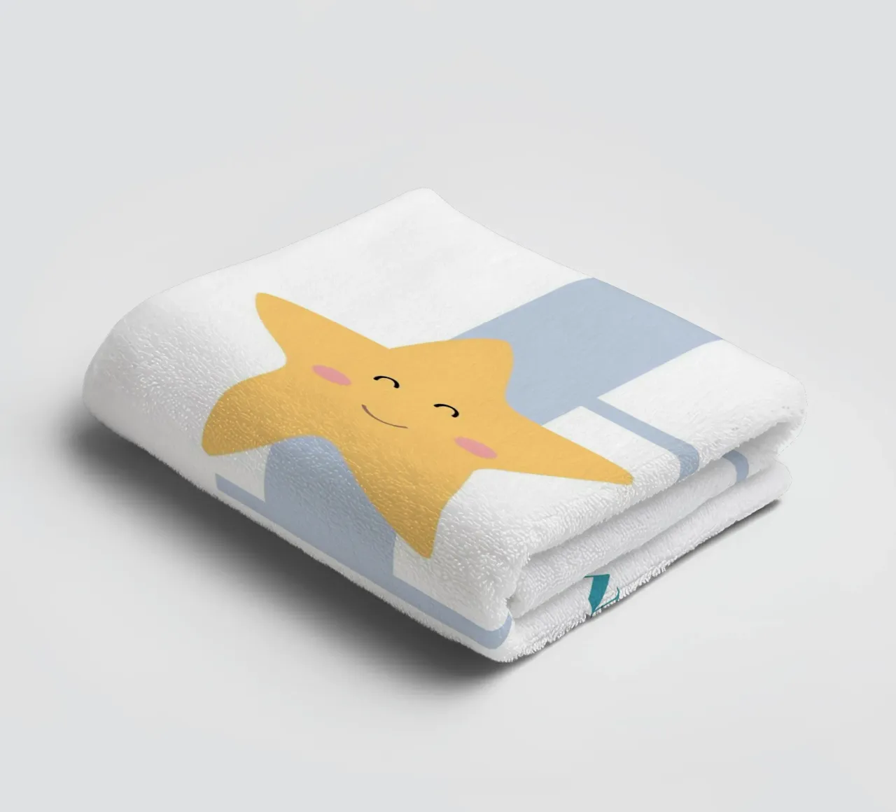 Letter E, Personalized Name Print, Personalized initial towel by The Custom Letter