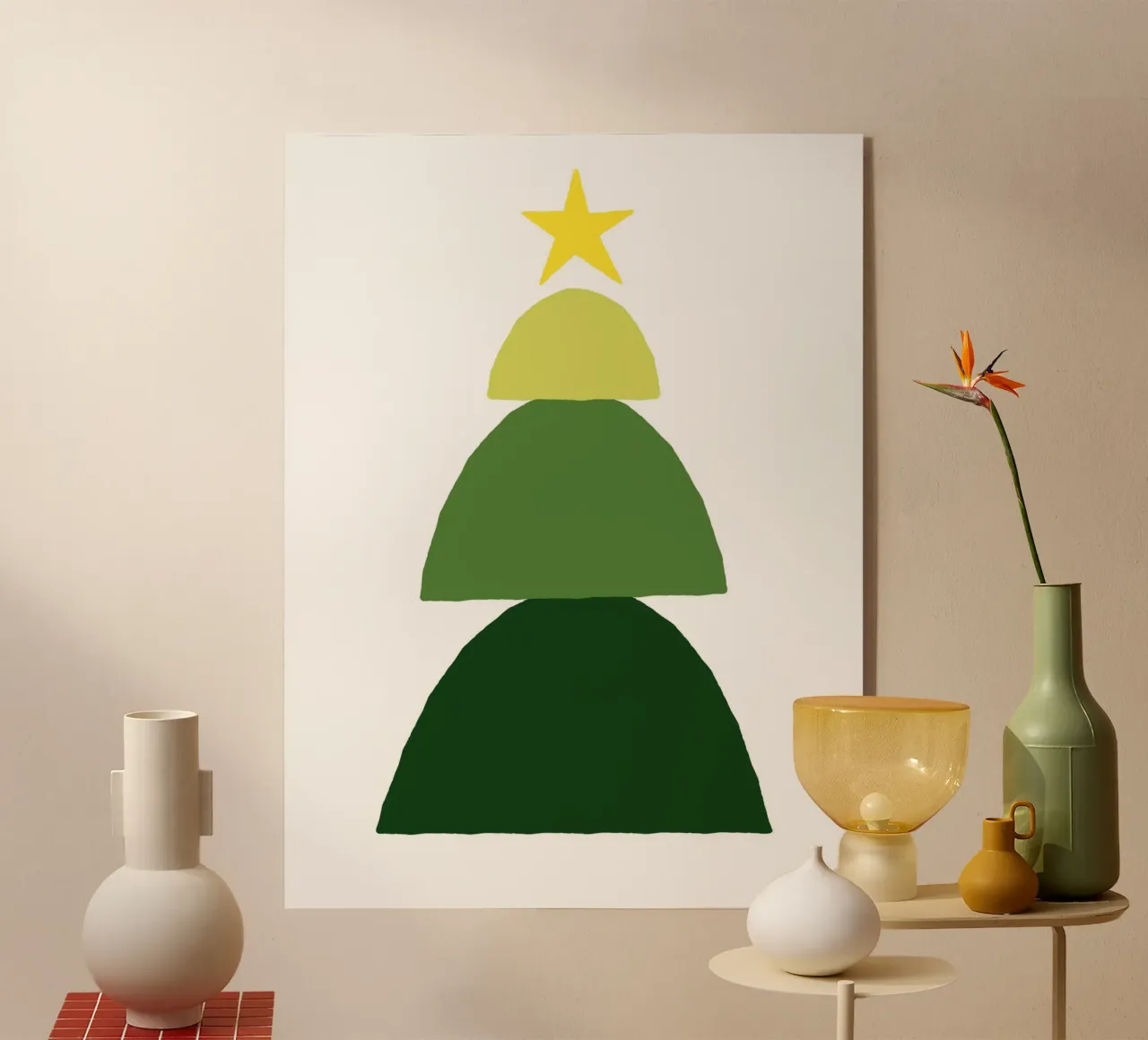 Geometric Fir plexiglass da vintageshop