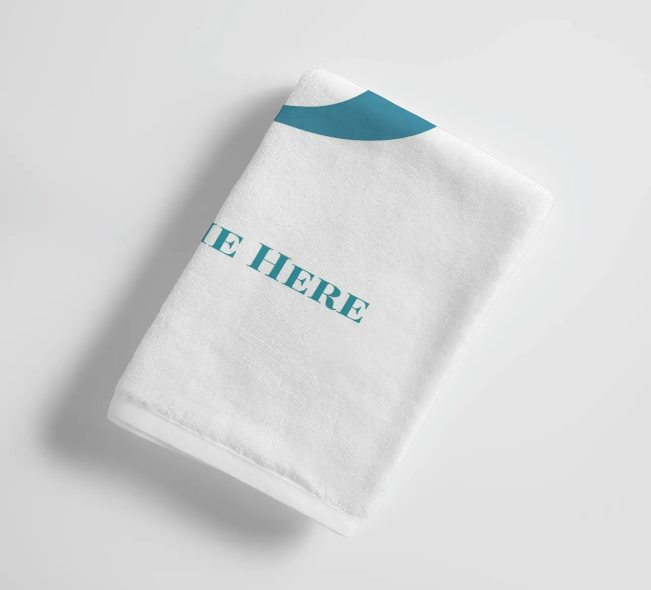 Letter D, Personalized Name Print, Personalized initial towel by The Custom Letter