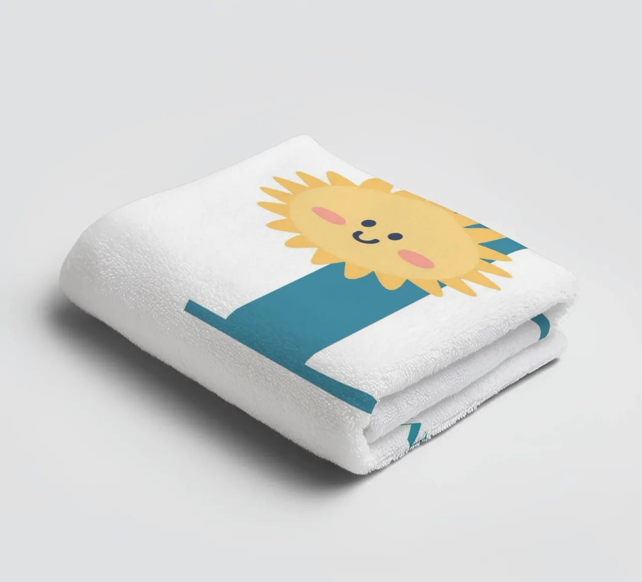 Letter D, Personalized Name Print, Personalized initial towel by The Custom Letter