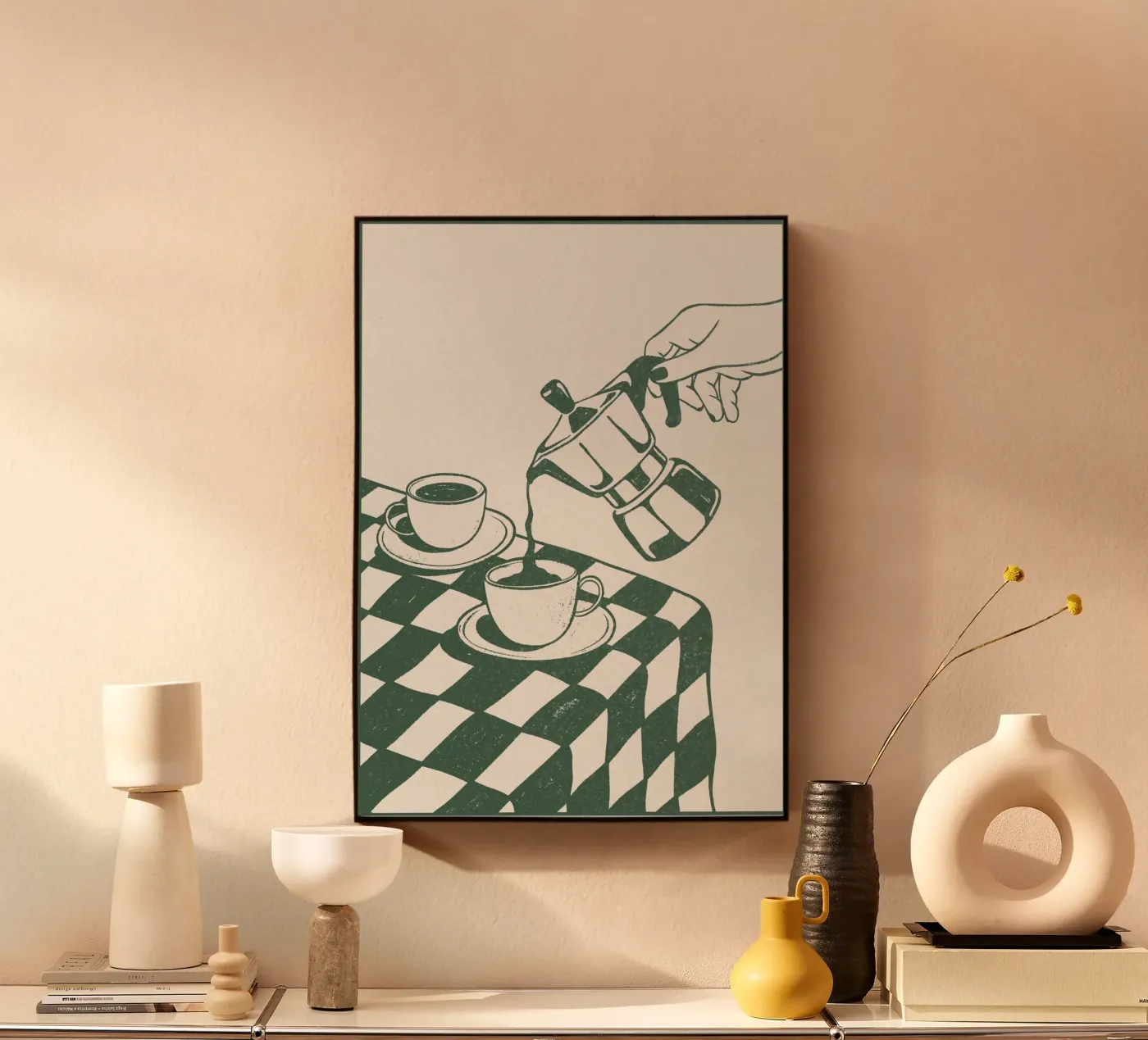 FRESH BREWED acrylic glass by ARTEVO