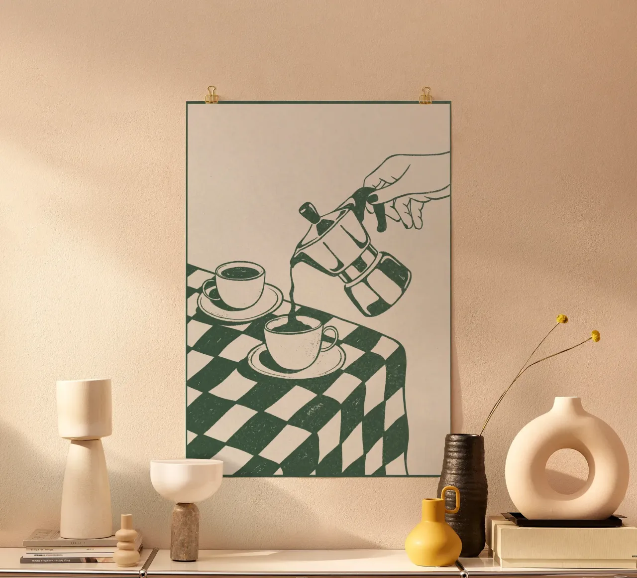 FRESH BREWED poster da ARTEVO