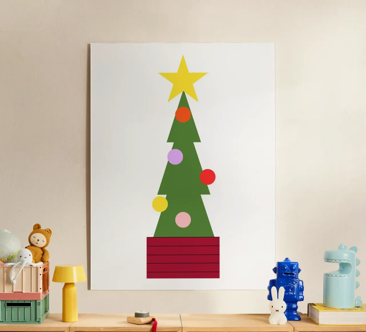 Modern Star Tree plexiglass da vintageshop