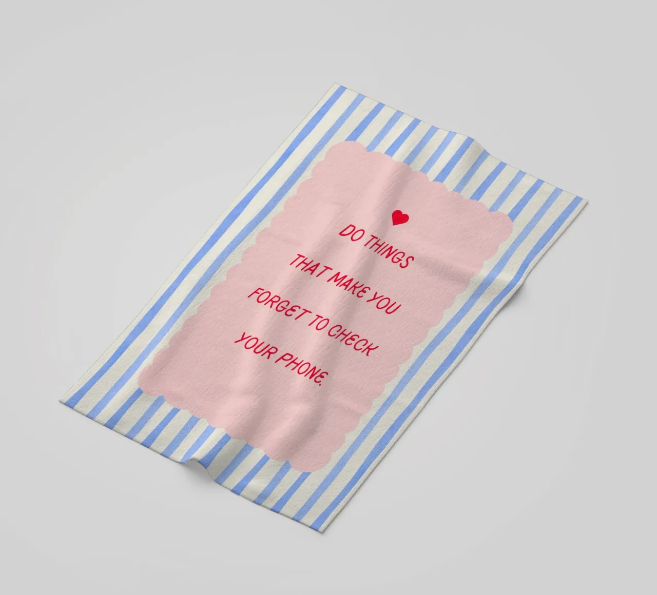 DO THINGS THAT… strandhanddoek van ARTEVO