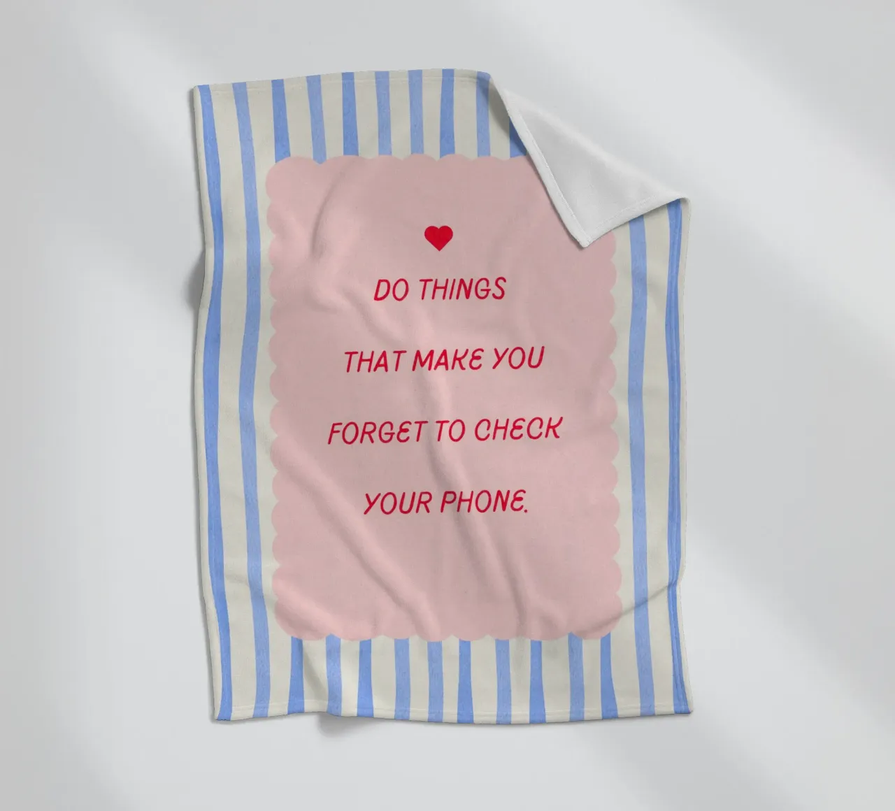 DO THINGS THAT… Fleecedecke von ARTEVO