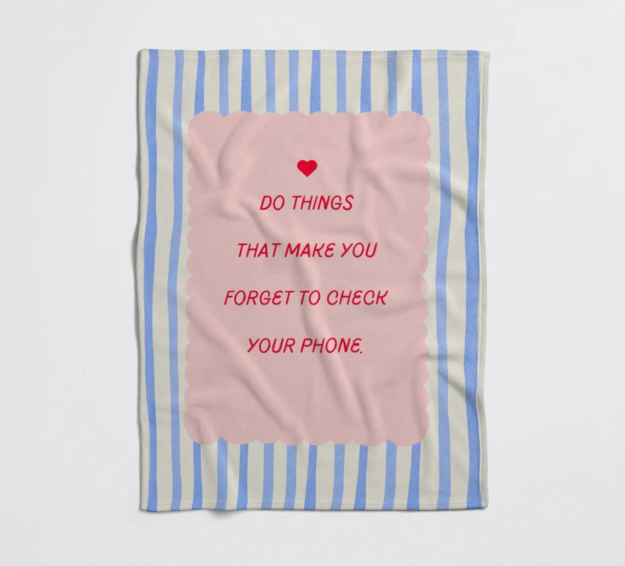 DO THINGS THAT… Fleecedecke von ARTEVO